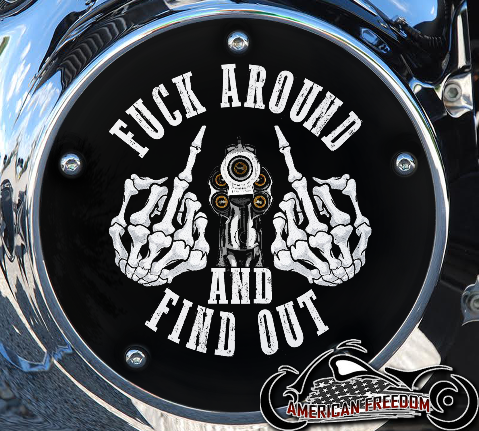 Custom Derby Cover - Fuck around and find out